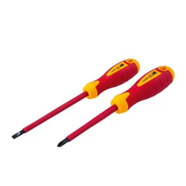 VDE insulated screwdriver set, 2pcs 