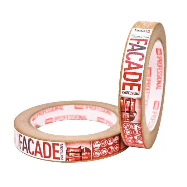 Masking tape Facade Professional 18mm x 33m, 90ᵒC 