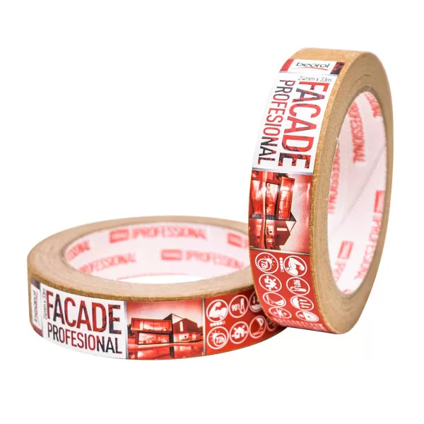 Masking tape Facade Professional 24mm x 33m, 90ᵒC 