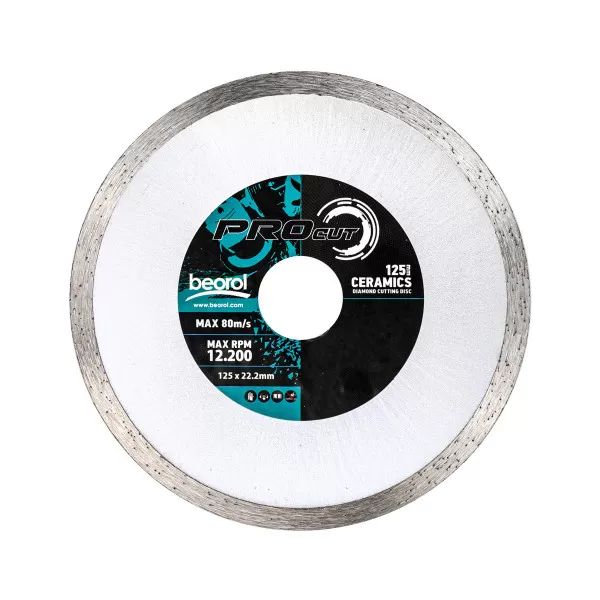 Diamond cutting disc for ceramics, ø125mm 