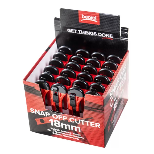 Snap off cutter 18mm, 24 pieces