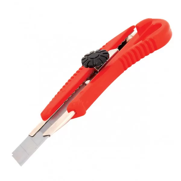 Utility knife, 18mm with fixing screw 