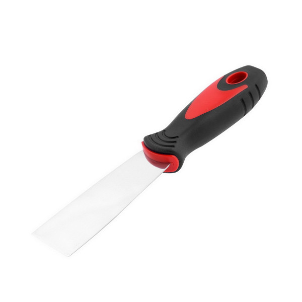Scraper rubber-plastic handle with hole, steel 1.5” 