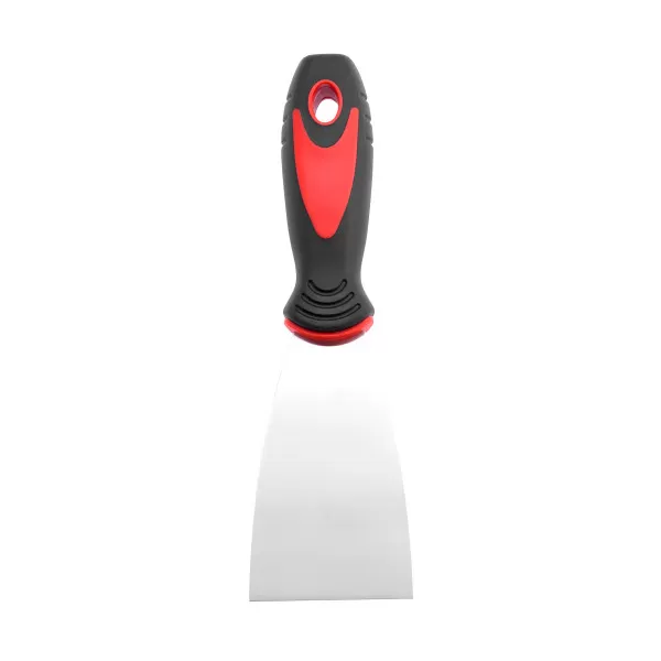 Scraper rubber-plastic handle with hole, steel 2.5” 