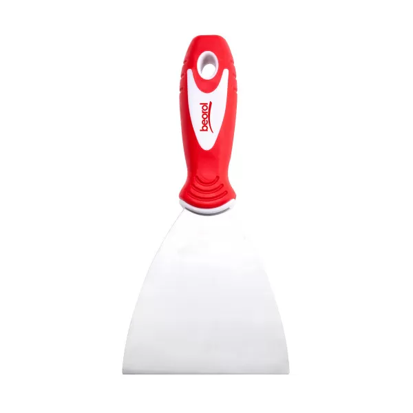 Scraper rubber-plastic handle with hole, steel 3.5” 
