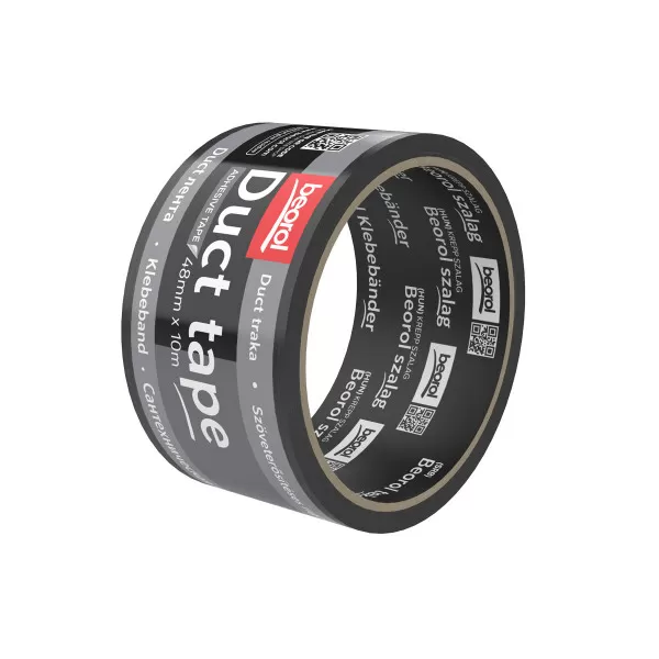 Duct tape 48mm x 10m, black 