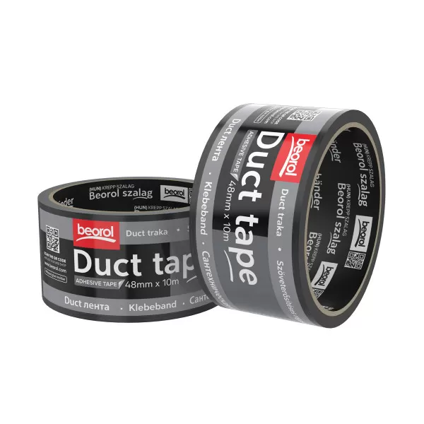 Duct tape 48mm x 10m, black 