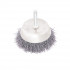 Circular cup brush, steel wire ø65mm, for drill 