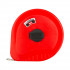 Fiberglass measuring tape 65 ft / 20m, colour red 