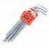 Ball End Hex Keys Set 9pcs 