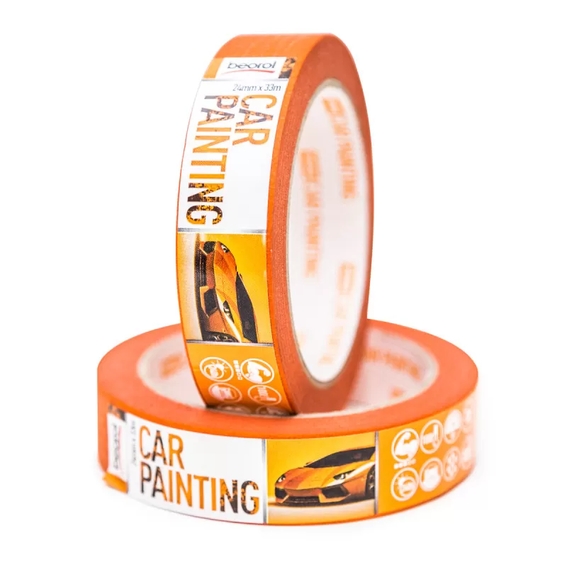Car-painting masking tape 24mm x 33m, 100ᵒC 