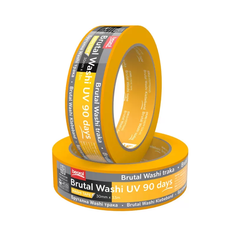 Brutal tape 90 days UV (Washi Paper) 30mm x 33m 
