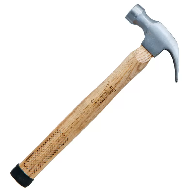 Carpenter hammer, wooden handle 500gr/16oz 