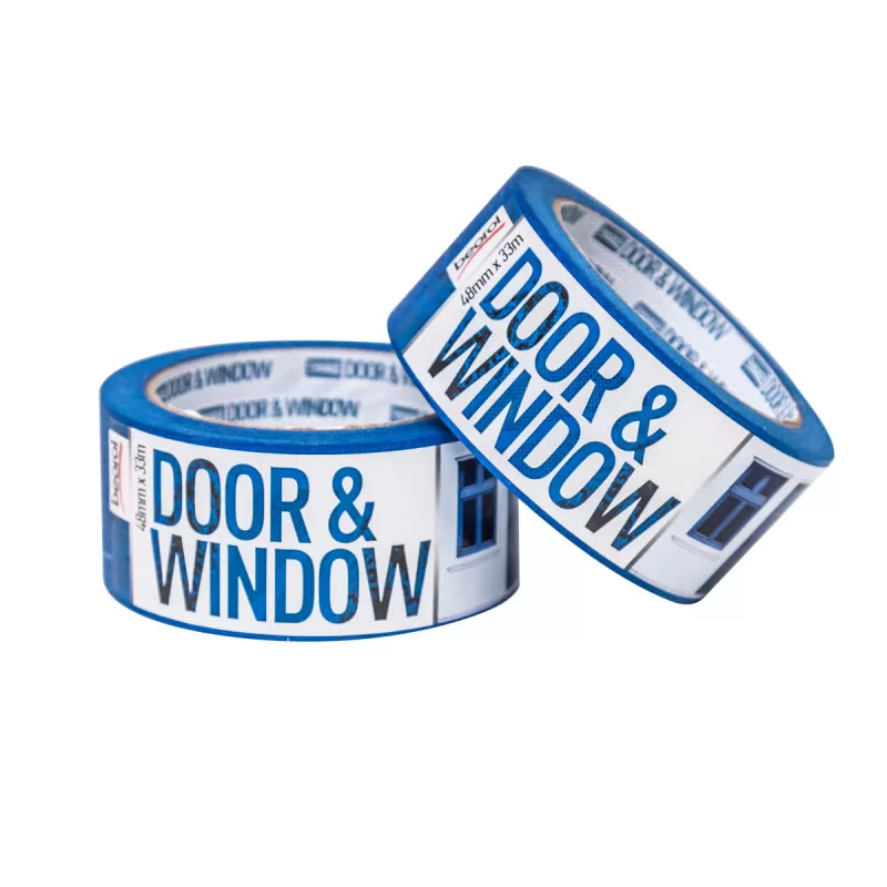 Masking tape Door & Window protection 48mm x 33m, 80ᵒC 
