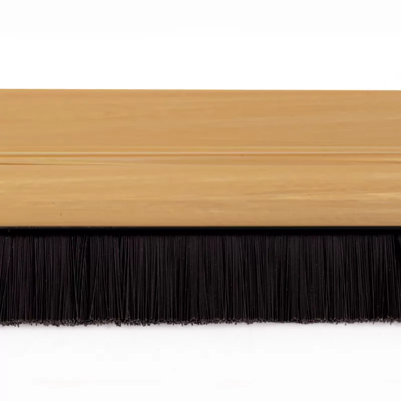 Adhesive PVC draught-exwith brush for the 1m pine 