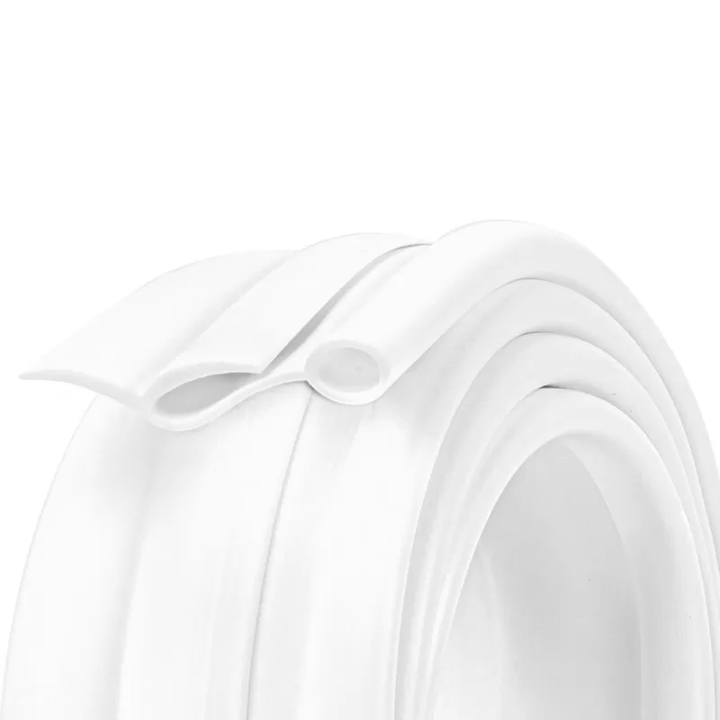 Kitchen sink strip in PVC 130cm white 