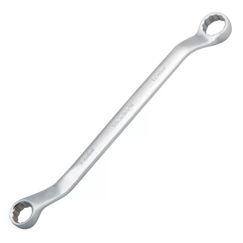 Double ring offset spanner 14x17 