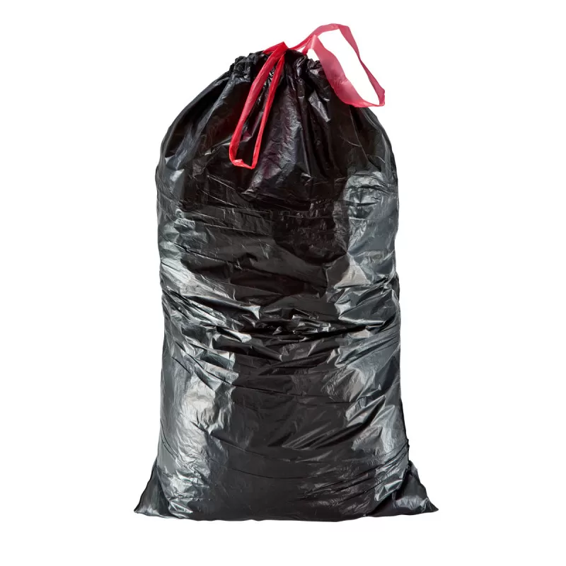 Garbage bags with tape, 110Lit, 8pcs 