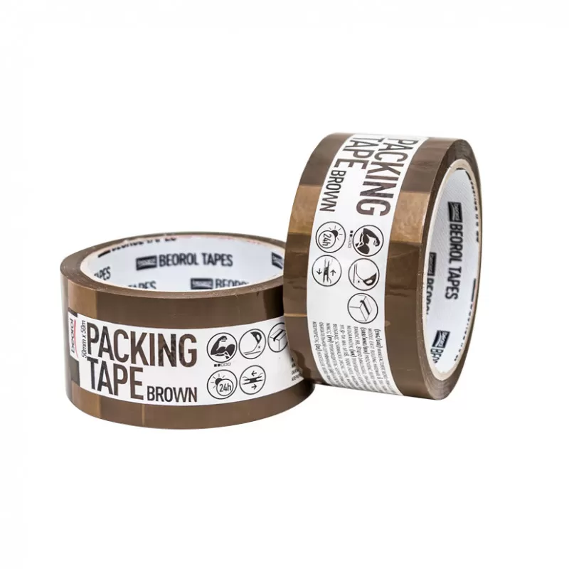 Packing tape, brown 50mm x 50m 