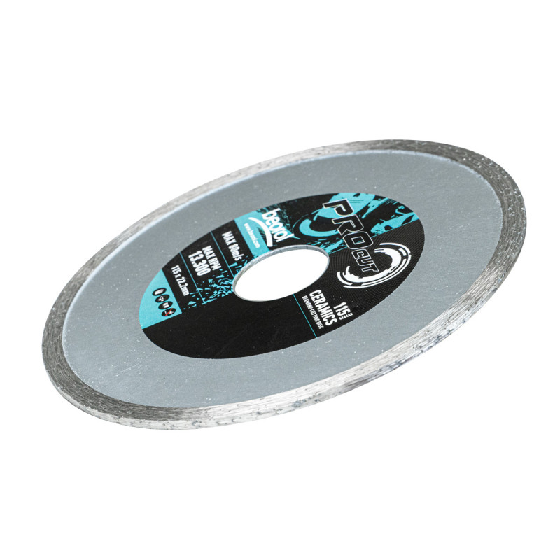 Diamond cutting disc for ceramics, ø115mm 