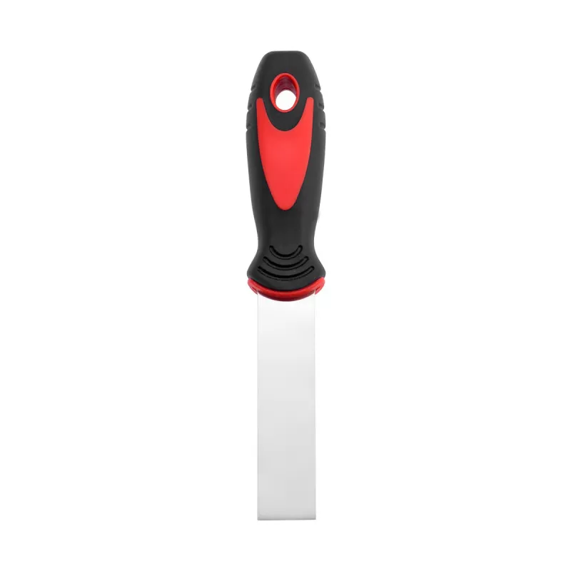 Scraper rubber-plastic handle with hole, steel 1” 