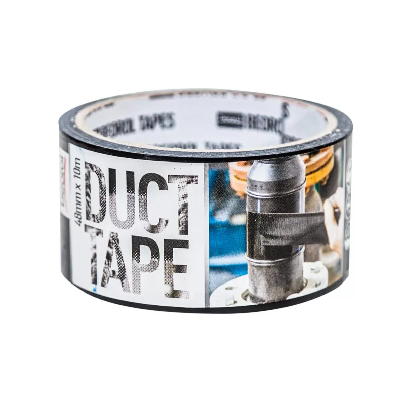 Duct tape 48mm x 10m, black 